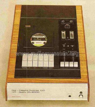 Cassette Recorder 1001; HEA; Wien (ID = 679566) R-Player