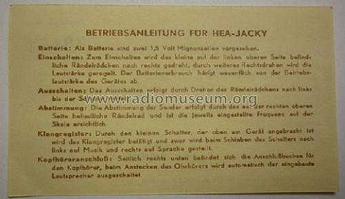 Jacky ; HEA; Wien (ID = 1426440) Radio