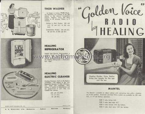 Golden Voice 403E; Healing, A.G., Ltd.; (ID = 1795675) Radio