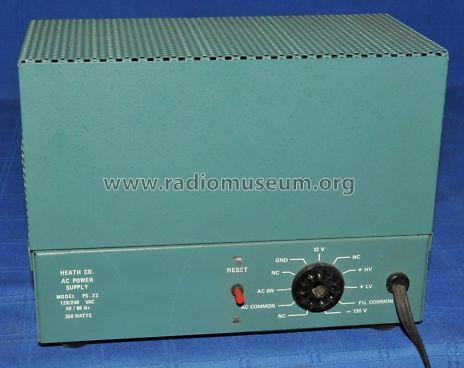AC Power Supply PS-23; Heathkit Brand, (ID = 974920) Strom-V