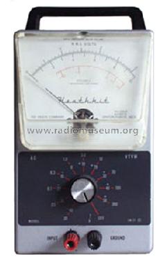 AC Vacuum Tube Voltmeter IM-21; Heathkit Brand, (ID = 193132) Equipment