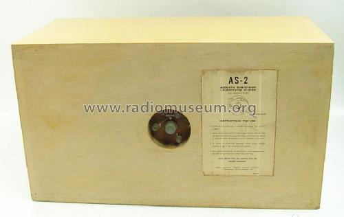 Acoustic Suspension Loudspeaker System AS-2; Heathkit Brand, (ID = 1523007) Speaker-P