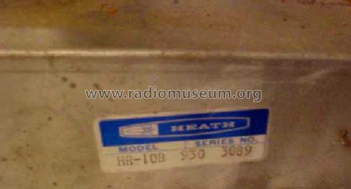 Amateur Receiver HR-10B; Heathkit Brand, (ID = 816143) Amateur-R