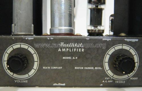 Amplifier A-9; Heathkit Brand, (ID = 2628596) Ampl/Mixer