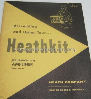 Amplifier W4-AM; Heathkit Brand, (ID = 2710230) Ampl/Mixer