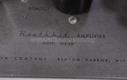 Amplifier W4-AM; Heathkit Brand, (ID = 2788971) Ampl/Mixer