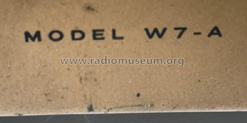 Amplifier W7-A; Heathkit Brand, (ID = 2752178) Verst/Mix