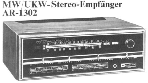 AR-1302; Heathkit Brand, (ID = 119120) Radio