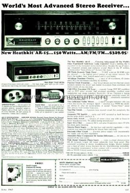 AR-15; Heathkit Brand, (ID = 1811054) Radio