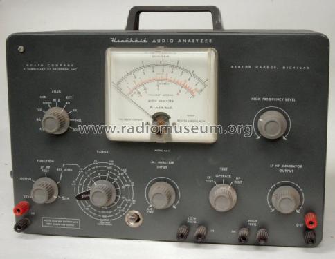 Audio Analyzer AA-1; Heathkit Brand, (ID = 98149) Equipment