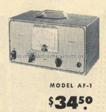 Audio Frequency Meter AF-1; Heathkit Brand, (ID = 126016) Equipment