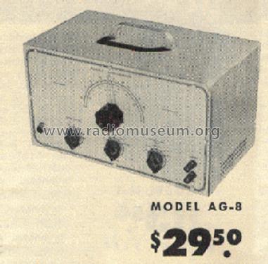 Audio Generator AG-8; Heathkit Brand, (ID = 126334) Equipment