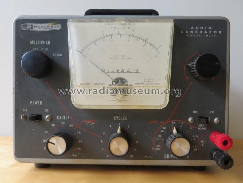 Audio Generator IG-72; Heathkit Brand, (ID = 1664289) Equipment