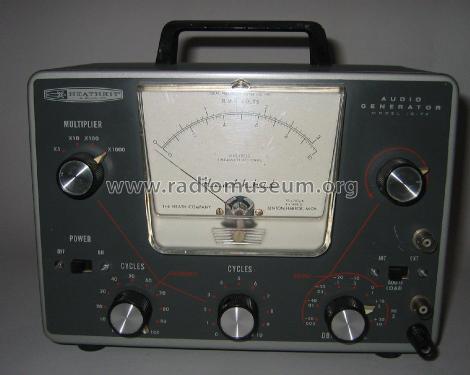 Audio Generator IG-72; Heathkit Brand, (ID = 2603843) Equipment