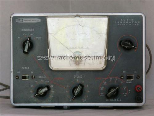 Audio Generator IG-72E; Heathkit Brand, (ID = 317730) Equipment