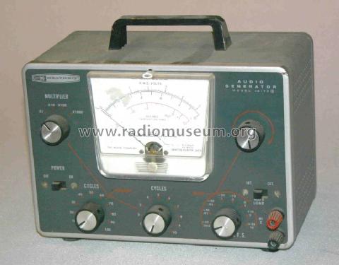 Audio Generator IG-72E; Heathkit Brand, (ID = 485555) Equipment