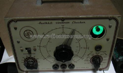 Condenser Checker C-2; Heathkit Brand, (ID = 1007107) Equipment