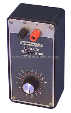 Condenser Substitution Box IN-22; Heathkit Brand, (ID = 157438) Equipment