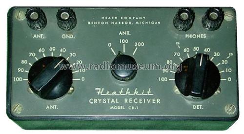 Crystal Receiver CR-1; Heathkit Brand, (ID = 144446) Crystal