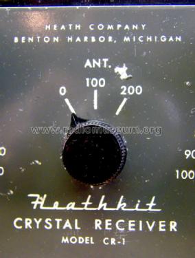 Crystal Receiver CR-1; Heathkit Brand, (ID = 1263111) Crystal