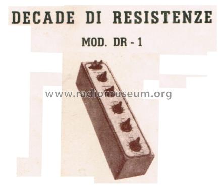 Decade Resistance Box DR-1; Heathkit Brand, (ID = 2715132) Equipment