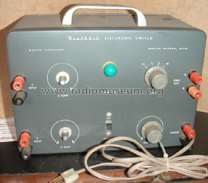 Electronic Switch S-3; Heathkit Brand, (ID = 1280821) Equipment