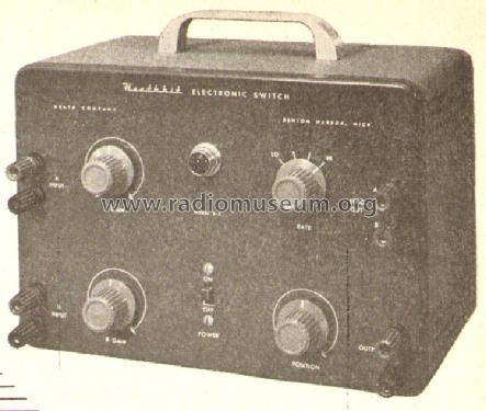 Electronic Switch S-3; Heathkit Brand, (ID = 518263) Ausrüstung