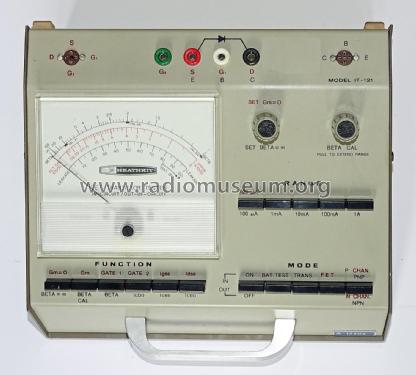 FET / Transistor Tester IT-121; Heathkit Brand, (ID = 3043390) Equipment