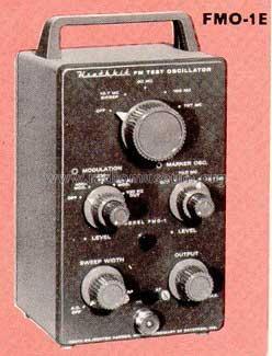 FM Alignment Generator FMO-1E; Heathkit Brand, (ID = 816129) Equipment