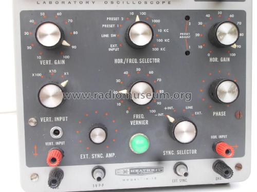 Laboratory Oscilloscope IO-12E; Heathkit Brand, (ID = 1874846) Ausrüstung