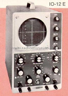 Laboratory Oscilloscope IO-12E; Heathkit Brand, (ID = 422179) Equipment