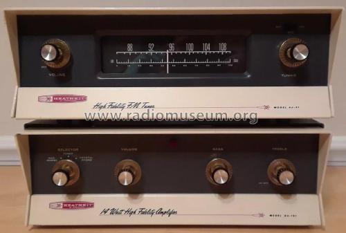 14 Watt High Fidelity Amplifier AA-161; Heathkit Brand, (ID = 2857291) Ampl/Mixer