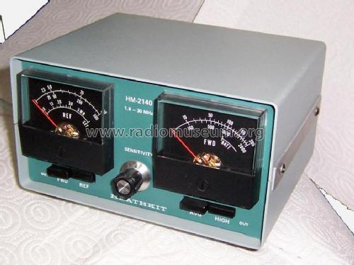 R.F. SWR Powermeter HM-2140; Heathkit Brand, (ID = 73721) Amateur-D