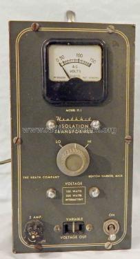 Isolation Transformer IT-1; Heathkit Brand, (ID = 2091484) Equipment