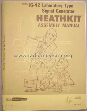 Laboratory Signal Generator IG-42E; Heathkit Brand, (ID = 1418026) Equipment