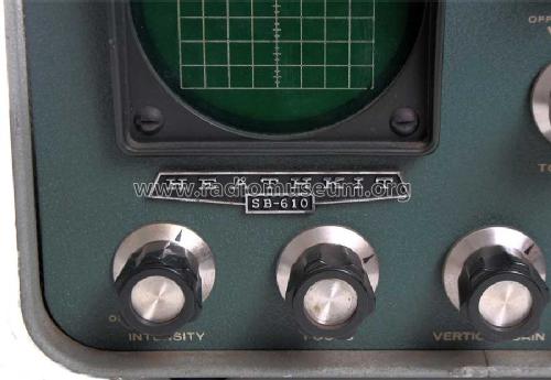 Monitor Scope SB-610; Heathkit Brand, (ID = 767808) Amateur-D