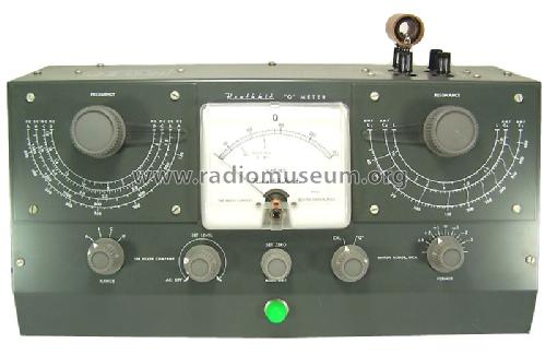 Q-Meter QM1; Heathkit Brand, (ID = 168407) Equipment