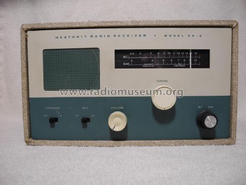 Radio Receiver EK-2; Heathkit Brand, (ID = 2202787) Kit