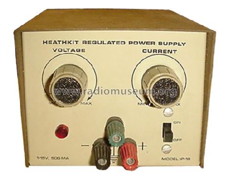 Regulated Power Supply IP-18; Heathkit Brand, (ID = 163348) Equipment