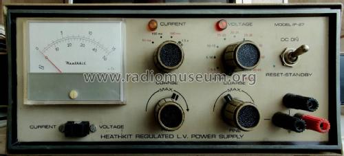 Regulated Power Supply IP-27; Heathkit Brand, (ID = 2670657) Equipment