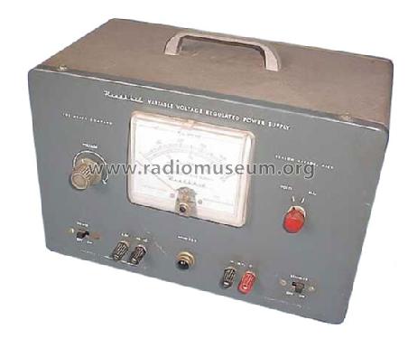 Variable Voltage Regulated Power Supply PS-3; Heathkit Brand, (ID = 167796) Equipment