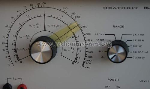 RLC Bridge IB-5281; Heathkit Brand, (ID = 1047525) Equipment