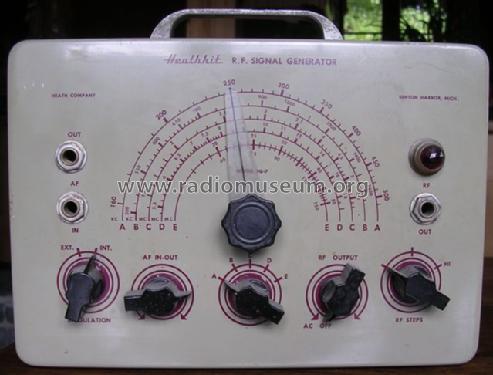 Signal Generator SG-7; Heathkit Brand, (ID = 560945) Equipment