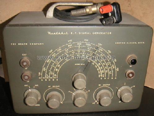 Signal Generator SG-8; Heathkit Brand, (ID = 1007106) Equipment