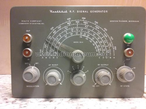 Signal Generator SG-8; Heathkit Brand, (ID = 2041342) Equipment