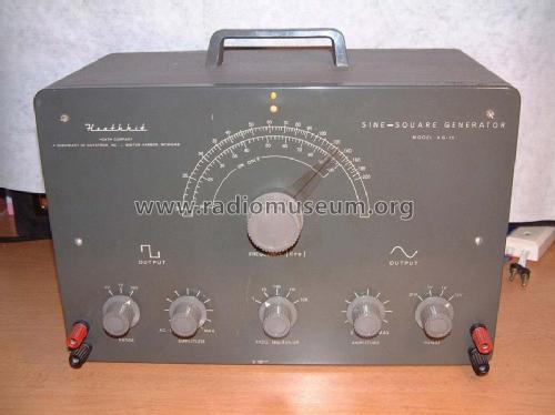 Sine Square Generator AG-10; Heathkit Brand, (ID = 402450) Equipment