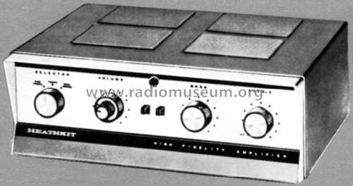 Stereo Amplifier AA-32E; Heathkit Brand, (ID = 213565) Ampl/Mixer