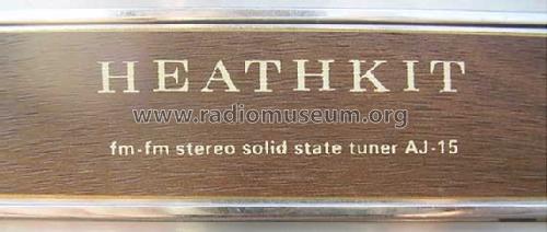 Stereo Tuner AJ-15; Heathkit Brand, (ID = 305852) Radio