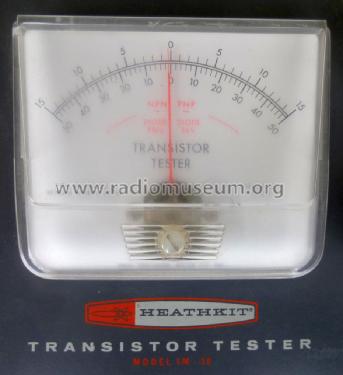 Transistor Tester IM-30; Heathkit Brand, (ID = 1636370) Equipment