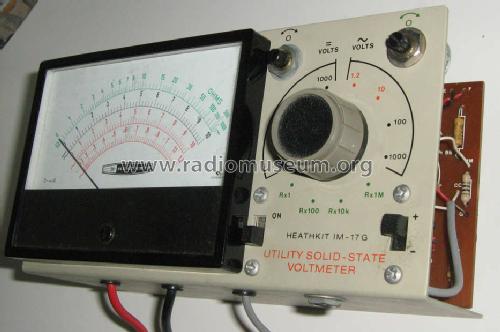 Transistor-Voltmeter IM-17; Heathkit Brand, (ID = 485651) Equipment
